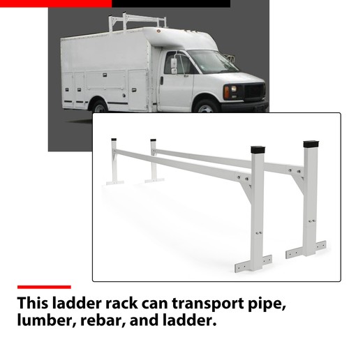 Adjustable roof ladder rack - roof,